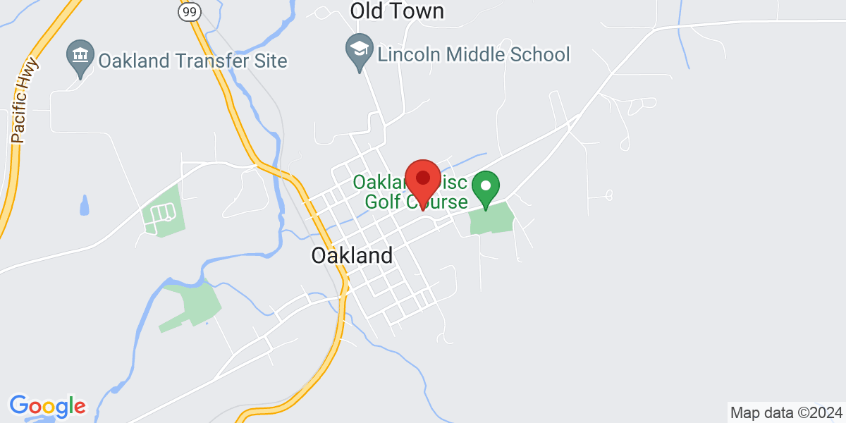 Map of Oakland Library