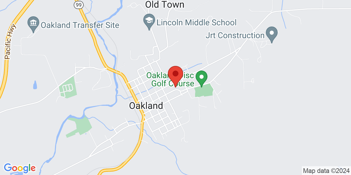 Map of Oakland Library